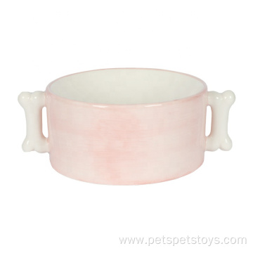 Easy to Clean Leak-proof Ceramic Pet Food Bowl